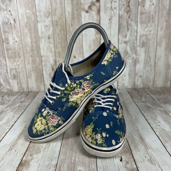 VANS FLORAL canvas‎ - Womens 5.5 - Picture 6 of 10